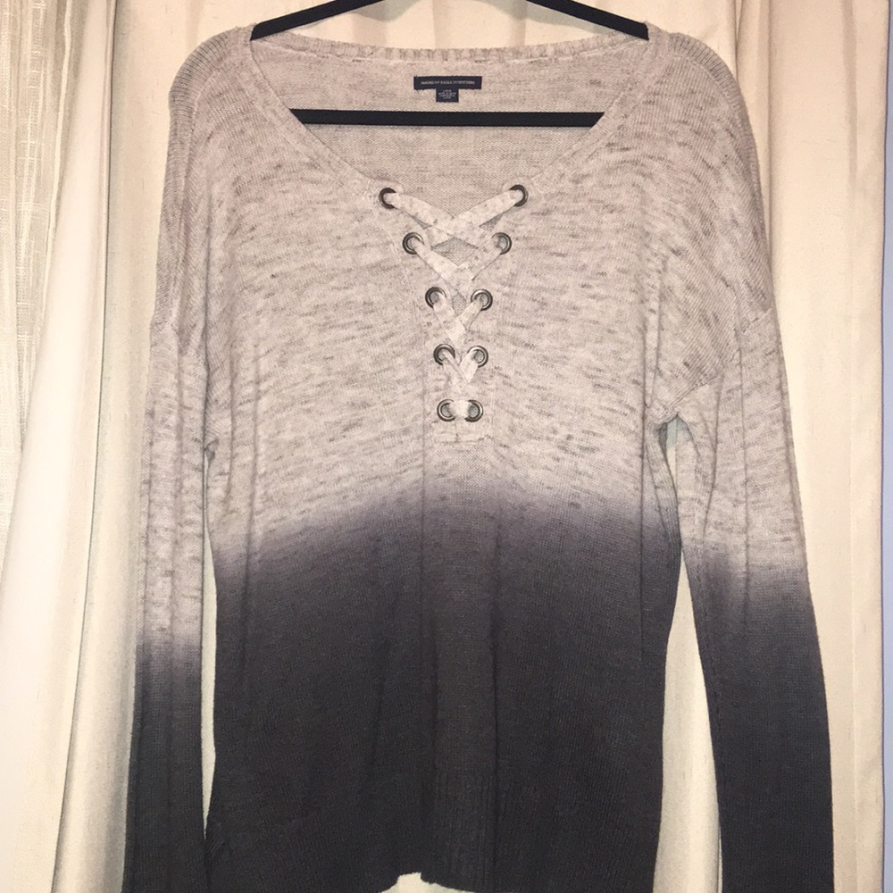 Ombré American Eagle sweater